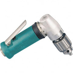 Dynabrade - 1/4" Keyed Chuck - Right Angle Handle, 15,000 RPM, 0.4 hp, 90 psi - All Tool & Supply