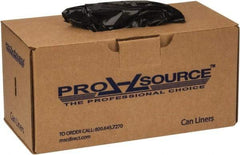 PRO-SOURCE - 1.55 mil Thick, Heavy-Duty Trash Bags - 39" Wide x 46" High, Black - All Tool & Supply