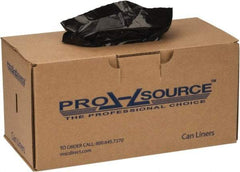 PRO-SOURCE - 1.55 mil Thick, Heavy-Duty Trash Bags - 43" Wide x 48" High, Black - All Tool & Supply