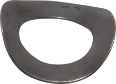 Gardner Spring - 1/4" Bolt, 0.265" ID, Grade 1074 Steel, Curved Disc Spring - 0.49" OD, 0.091" High, 0.008" Thick - All Tool & Supply