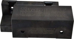 Snap Jaws - 6" Wide x 2-1/2" High x 2-1/2" Thick, Step Vise Jaw - Soft, Steel, Fixed Jaw, Compatible with 6" Vises - All Tool & Supply