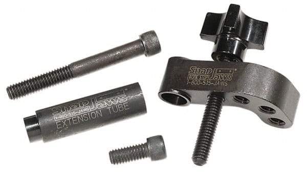 Snap Jaws - 4 Piece Vise Work Stop - Steel - All Tool & Supply