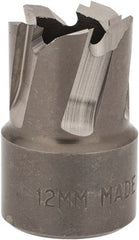 Hougen - 12mm Diam x 1/4" Deep High Speed Steel Annular Cutter - All Tool & Supply