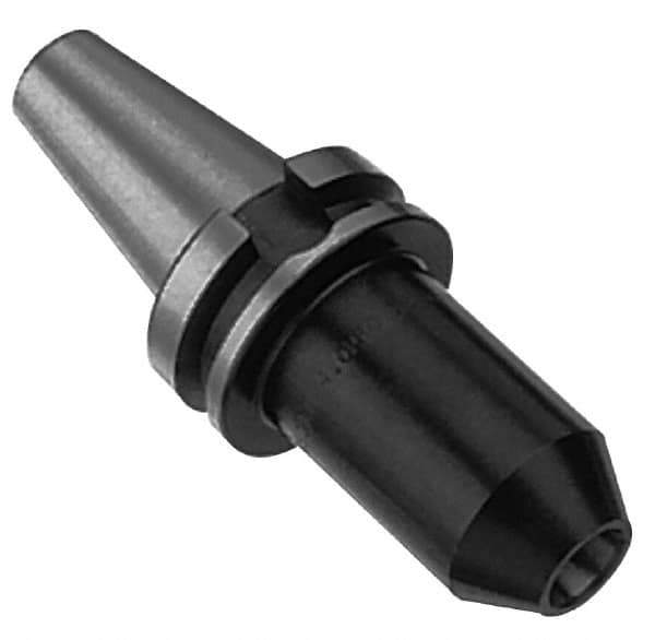 Collis Tool - BT30 Taper Shank 3/16" Hole End Mill Holder/Adapter - 11/16" Nose Diam, 2-3/8" Projection, 10-32 Drawbar - Exact Industrial Supply