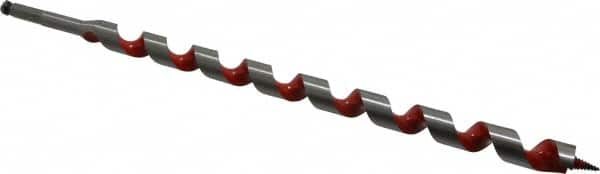 Milwaukee Tool - 15/16", 7/16" Diam Hex Shank, 18" Overall Length with 15" Twist, Ship Auger Bit - All Tool & Supply