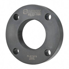 Nook Industries - 4.94" Flange OD x 0.9" Thickness Precision Acme Mounting Flange - For 2-4 Bars, 4 Mounting Holes, Steel - All Tool & Supply