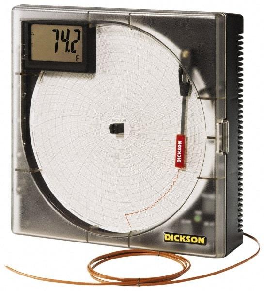 Dickson - -50 to 500°F, Temp Recorder - 4 Ft. Long Probe, 120 AC Voltage, Dickson KTx and KTxE - All Tool & Supply