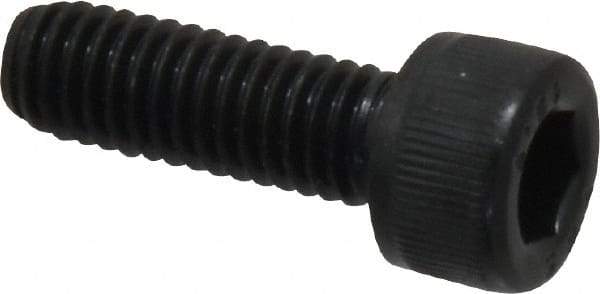 Value Collection - M6x1.00 Metric Coarse Hex Socket Drive, Socket Cap Screw - Grade 12.9 Alloy Steel, Black Oxide Finish, Fully Threaded, 18mm Length Under Head - All Tool & Supply