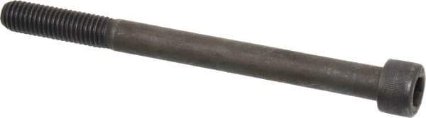 Value Collection - M10x1.50 Metric Coarse Hex Socket Drive, Socket Cap Screw - Grade 12.9 Alloy Steel, Black Oxide Finish, Partially Threaded, 120mm Length Under Head - All Tool & Supply