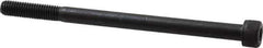 Value Collection - M8x1.25 Metric Coarse Hex Socket Drive, Socket Cap Screw - Grade 12.9 Alloy Steel, Black Oxide Finish, Partially Threaded, 120mm Length Under Head - All Tool & Supply