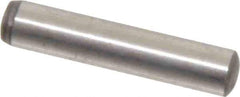 Value Collection - 5mm Diam x 25mm Pin Length Alloy Steel Standard Dowel Pin - C 58-62 Hardness, 9,270 Lb Breaking Strength, 1 Rounded End - All Tool & Supply