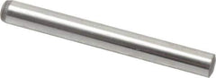 Value Collection - 5mm Diam x 45mm Pin Length Alloy Steel Standard Dowel Pin - C 58-62 Hardness, 9,270 Lb Breaking Strength, 1 Rounded End - All Tool & Supply