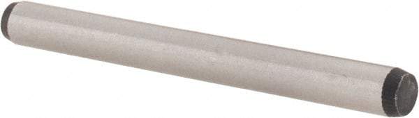 Value Collection - 5mm Diam x 50mm Pin Length Alloy Steel Standard Dowel Pin - C 58-62 Hardness, 9,270 Lb Breaking Strength, 1 Rounded End - All Tool & Supply