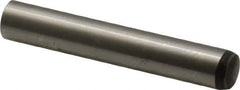 Value Collection - 8mm Diam x 50mm Pin Length Alloy Steel Standard Dowel Pin - C 58-62 Hardness, 23,700 Lb Breaking Strength, 1 Rounded End - All Tool & Supply