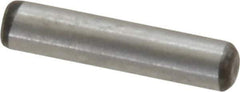 Value Collection - 3/32" Diam x 7/16" Pin Length Alloy Steel Standard Dowel Pin - C 50-58 Hardness, 1,800 Lb Breaking Strength, 1 Beveled & 1 Rounded End - All Tool & Supply