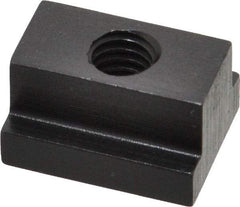 Gibraltar - 5/16-18 Blind Tapped T Slot Nut - 7/16" Slot Width, 11/16 x 7/32" Base Width x Height, 7/8 x 1/2" OAL x Height - All Tool & Supply