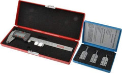 SPI - 6" OAL, Accurate up to 0.001", Caliper O-Ring Groove Gage - 3 Pieces - All Tool & Supply