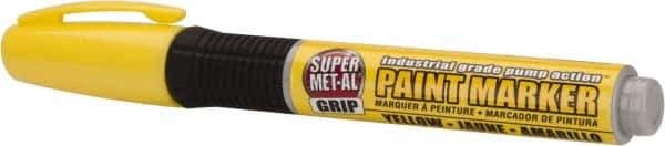 Super Met-Al - Yellow Paint Marker - Oil Based Paint - All Tool & Supply