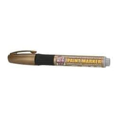 Super Met-Al - Metallic Gold Paint Marker - Oil Based Paint - All Tool & Supply