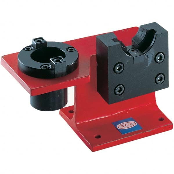 Techniks - Tool Holder Tightening Fixtures Compatible Taper: CAT40 Number of Positions: 2 - All Tool & Supply