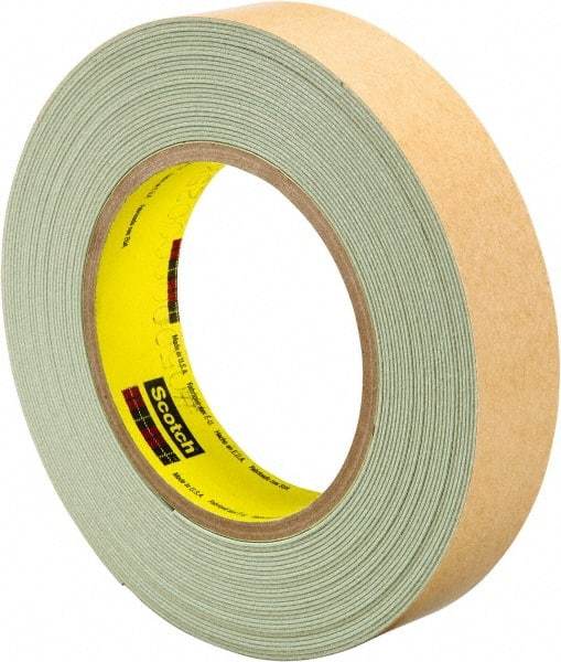 3M - 1" Wide x 10 Yd Long Green Rubber Masking Tape - Series 60894, 33 mil Thick, 25 In/Lb Tensile Strength - All Tool & Supply