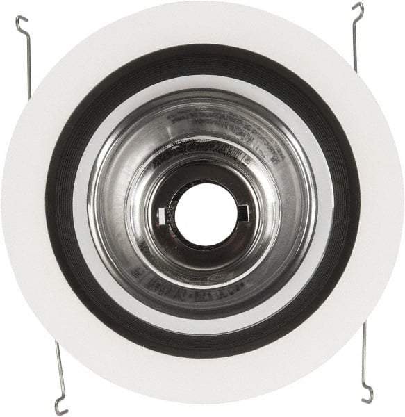 Cooper Lighting - 7-1/4 Inch Wide, Water Resistant, White Fixture Baffle Trim - Metal, UL/cUL Wet Location Listed - All Tool & Supply