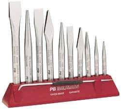 Value Collection - 5-1/8" OAL x 13/64" Blade Width Cross Chisel - 25/64" Stock - All Tool & Supply