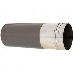 Made in USA - 2.50 m Long x 150 mm Wide x 0.1 mm Thick, Roll Shim Stock - Steel - All Tool & Supply