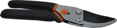 Fiskars - By-Pass Pruner - 5/8" Long Steel Blade, Handle with Grips - All Tool & Supply