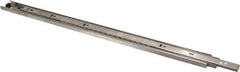 Sugatsune - 21-21/32" Slide Length, 22" Travel Length, Stainless Steel Ball Bearing Slide - 68 Lb Capacity at Full Extension - All Tool & Supply