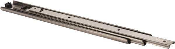 Sugatsune - 17-11/16" Slide Length, 19-1/16" Travel Length, Stainless Steel Ball Bearing Slide - 215 Lb Capacity at Full Extension - All Tool & Supply