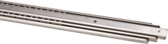 Sugatsune - 27-9/16" Slide Length, 28-3/4" Travel Length, Stainless Steel Ball Bearing Slide - 155 Lb Capacity at Full Extension - All Tool & Supply