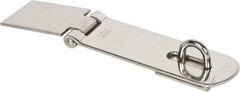 Sugatsune - 1-1/2" Wide, Weld-on Hasp - Stainless Steel - All Tool & Supply