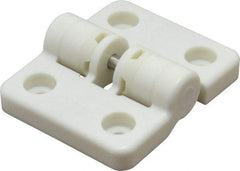 Sugatsune - 1-31/32" Long x 2-3/8" Wide x 5/16" Thick, Detent Hinge - Polyacetal - All Tool & Supply