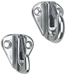 Sugatsune - 1-39/64 Inch Long x 1-11/32 Inch Wide x 1-11/32 Inch High, Snap-Lock Hook Latch - Exact Industrial Supply