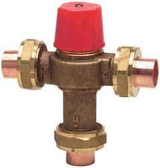 Watts - Union Thread End Connections, 3/4" Pipe, Temperature Control Valve - 150 Max Working psi - All Tool & Supply