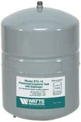 Watts - 3.0 Gallon Capacity, 6 Gallon Tank, 11-3/8 Inch Diameter, 17-3/16 Inch High, 1/2 Inch Port, Expansion Tank - Steel, Polymer Coating - All Tool & Supply