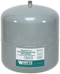 Watts - 6.0 Gallon Capacity, 15 Gallon Tank, 16 Inch Diameter, 20-13/16 Inch High, 1/2 Inch Port, Expansion Tank - Steel, Polymer Coating - All Tool & Supply