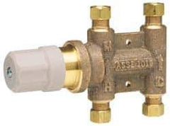 Watts - 3/8" Pipe Lead Free Brass Water Mixing Valve & Unit - Universal End Connections - All Tool & Supply