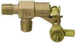 Watts - 3/8" Pipe, Bronze, Mechanical Float Valve - 125 psi, MPT x MPT End Connections - All Tool & Supply