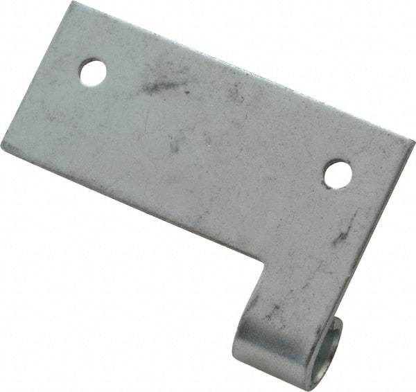 Made in USA - 1-3/4" Long x 1" Wide x 0.05" Thick, Un-Hinge - Steel, Zinc Plated Finish - All Tool & Supply