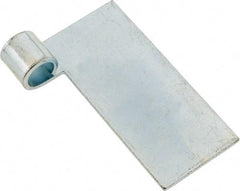 Made in USA - 1-3/4" Long x 1" Wide x 0.05" Thick, Un-Hinge - Steel, Zinc Plated Finish - All Tool & Supply