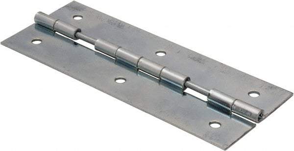 Value Collection - 5" Long x 2" Wide x 0.05" Thick, Spring Hinge - Steel, Zinc Plated Finish - All Tool & Supply