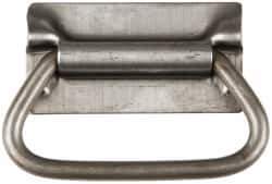 Value Collection - 3.38" Wide Plate x 1-3/4" High Plate, 3-1/2" Bail ID, Chest Handle - 4.13" Wide x 2-3/4" High, Plain - All Tool & Supply