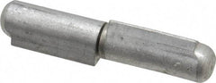 Value Collection - 2.362" Long x 0.394" Wide x 0.472" Thick, Weld On Hinge - Aluminum with Stainless Pin - All Tool & Supply