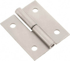 Made in USA - 2" Long x 1.68" Wide x 0.072" Thick, Slip Joint Hinge - Steel - All Tool & Supply