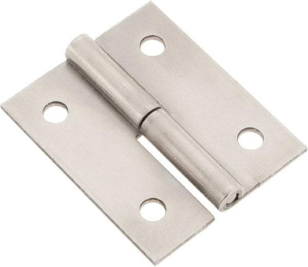 Made in USA - 2" Long x 1.68" Wide x 0.072" Thick, Slip Joint Hinge - Steel - All Tool & Supply