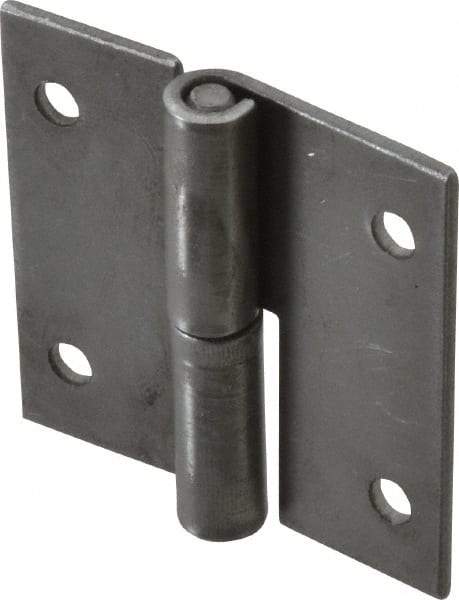 Made in USA - 2" Long x 2" Wide x 0.08" Thick, Slip Joint Hinge - Steel - All Tool & Supply