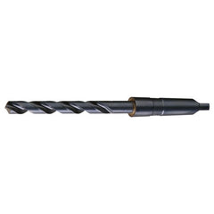 ‎1-15/32 RHS / RHC HSS 118 Degree Radial Point Taper Shank Taper Length Drill - Steam Oxide - Exact Industrial Supply