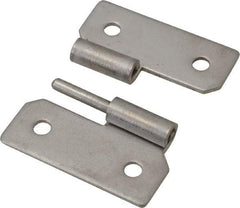 Made in USA - 1-1/2" Long x 1.44" Wide x 0.05" Thick, Slip Joint Hinge - Stainless Steel - All Tool & Supply